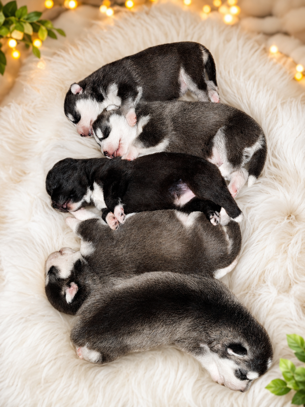 Chiot Siberian Husky Of Forest's Little Wolf